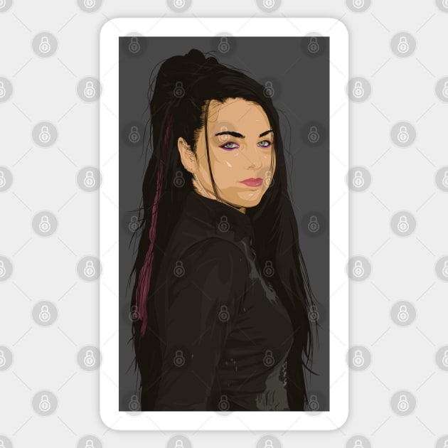 Amy Lee Sticker by JhomArtStore